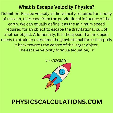 Escape Velocity Of Moon