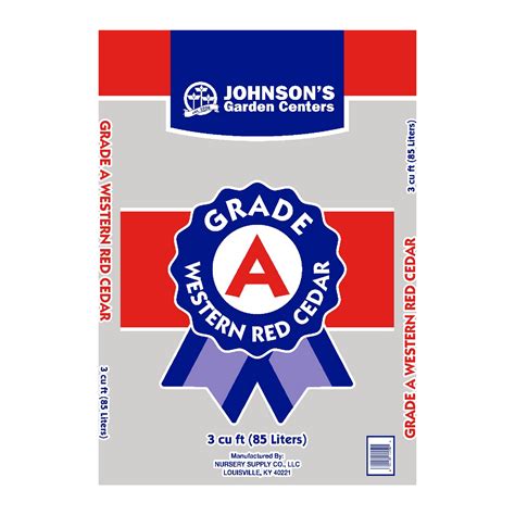 Grade A All Bark Cedar Mulch (3 cu. ft.) - Johnson's Garden Centers