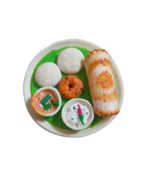 Dosa Idly Vada Set – Miniatures Shop