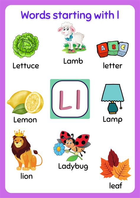L Words For Kids Archives - About Preschool