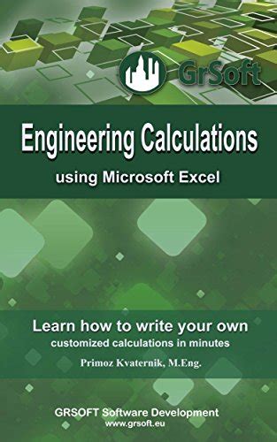 Engineering Calculations using Microsoft Excel: Learn how to write your ...