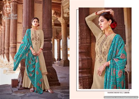 Harshit Rameena Winter Wear Designer Wool Pashmina Catalog
