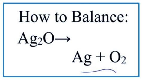 Image result for Balancing the Coeffiecient AG O2