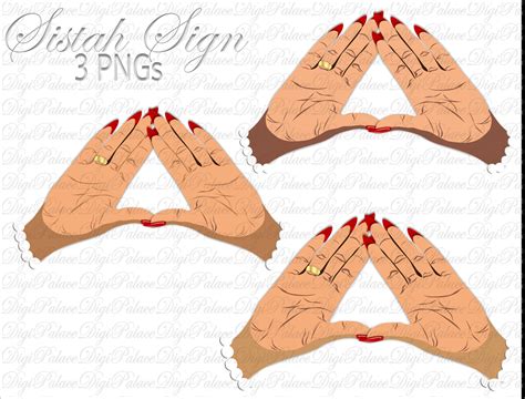 Black Greek Hand Symbol Signs L Sorority and Frat Hand Symbol - Etsy UK