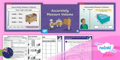 Level 3 Volume: Accurately Measure Volume Lesson 3