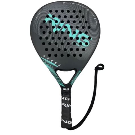 Reket za padel 1 sloj fibera i 1 sloj carbona plus Ring 12K-RX PAD ...