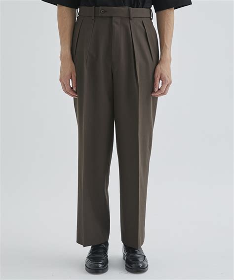 DOUBLE PLEATED TROUSERS ｜ MARKAWARE