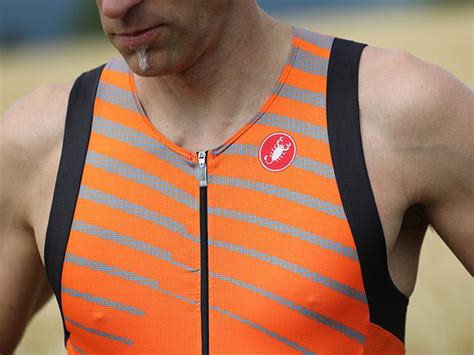 Castelli Free Tri Men's Triathlon Top (Orange) – BUMSONTHESADDLE