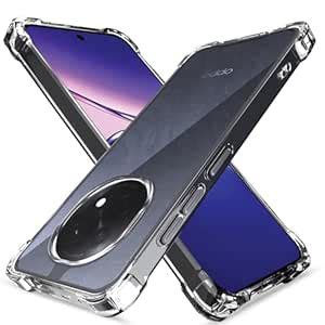 Amazon basics Back Cover for Oppo F29 Pro 5G PC + TPU Clear Transparent ...