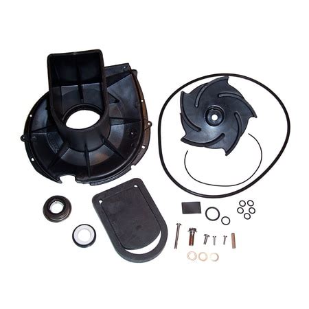 Pacer Rebuild Kit for SE2UL Pump End, EPDM Elastomers P-58-702EP-U | Zoro