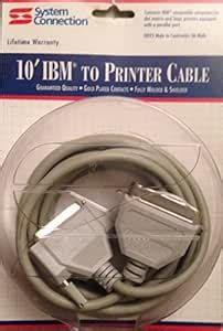 Curtis 10FT Standard Parallel Printer DB25M/Cent36M - Buy Curtis 10FT ...