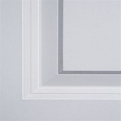 RELIABILT Carrara 28-in x 80-in Moderne White 2-panel Smooth Hollow ...