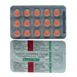 Besicor AM 5 Tablet | Uses, Side Effects, Price | Apollo Pharmacy