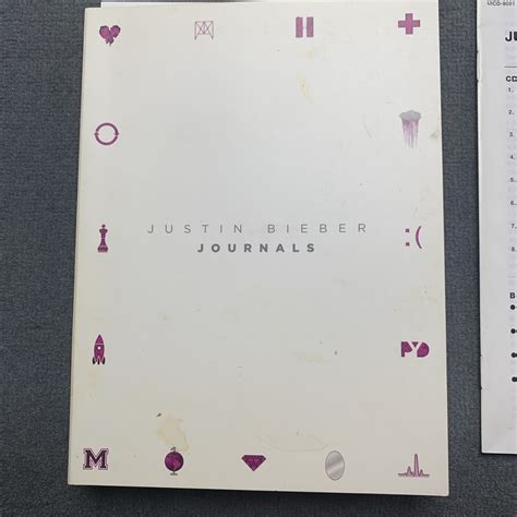 Justin Bieber Journals Cd