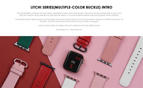 Fullmosa Compatible Watch Band 42mm 44mm 45mm 41mm 40mm 38mm Calf ...