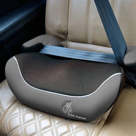R for Rabbit Car Seat Little Jack Booster Seat - Black Grey – The Moms ...