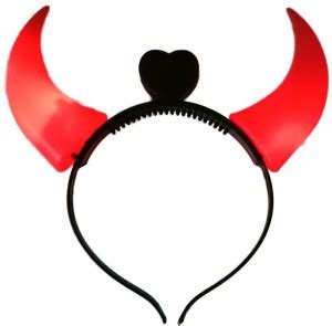 AMACO Dracula Vampire Devil LED Horns Headband Kids Fancy Dress Costume ...