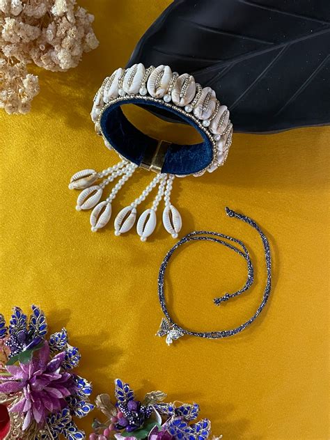 (Set of 2) Butterfly/Sea Shell Bangle Lumba Rakhi – Digital Dress Room