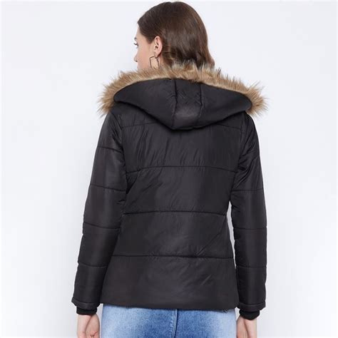 Women Black Insulator Padded Jacket