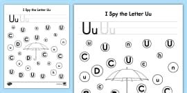 I Spy the Letter Rr Activity (teacher made) - Twinkl