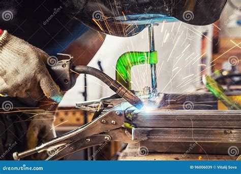 Gas Metal Arc Welding GMAW, Metal Inert Gas MIG Welding Or Metal Active ...