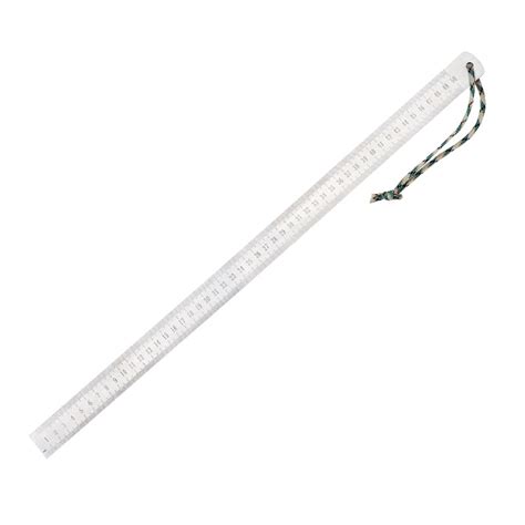 Steel Rule, Measuring Stick, Heavy Duty Stainless Steel Ruler 53cm ...