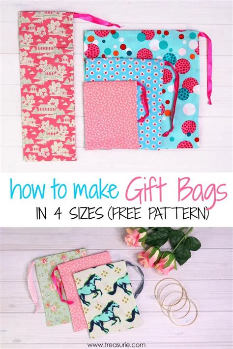 Image result for Cloth Gift Bag Patterns