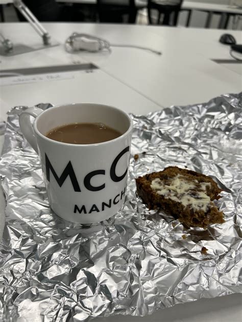 Love is having a brew & a piece of bun-loaf your husband baked, buttered & wrapped in foil for ...