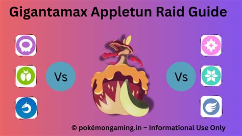 Gigantamax Appletun Raid Guide — Counters, Moves & Strategy | Pokémon ...