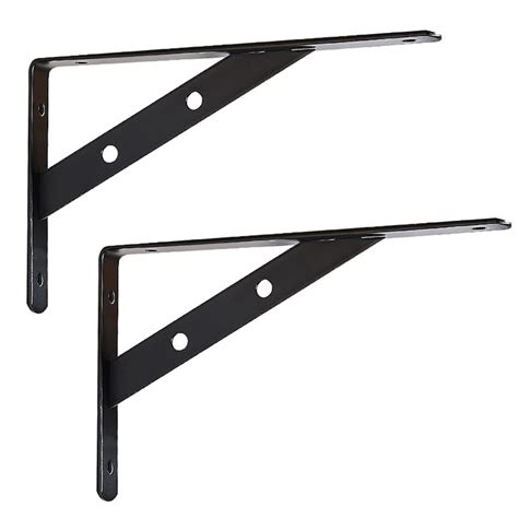 Shelf Brackets Heavy Duty Iron Triangle Shelving Brackets 90 Degree ...