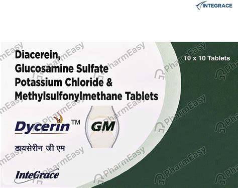 Dycerin Gm Strip Of 10 Tablets: Uses, Side Effects, Price & Dosage ...