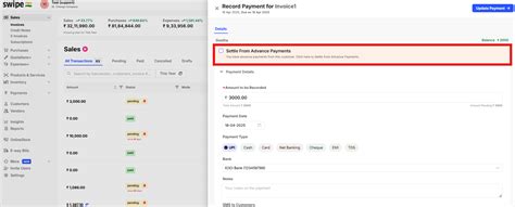 How to settle the sales invoice with opening balance on web? - General ...