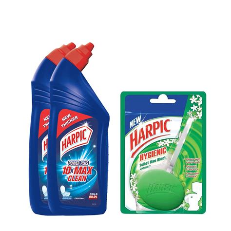 Harpic Disinfectant Toilet Cleaner Liquid, Original - 1 L (Pack of 2 ...