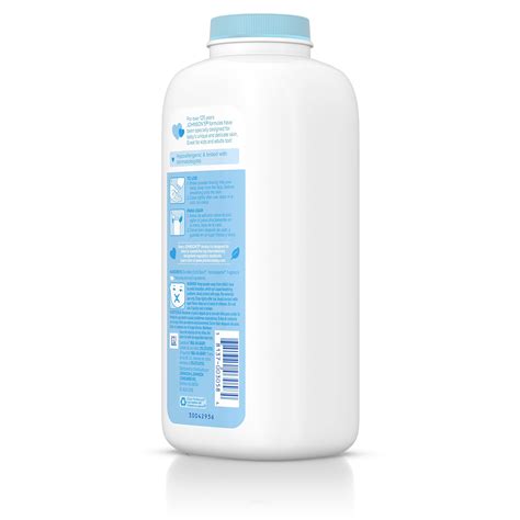 Amazon.com: Johnson's Baby Powder, Naturally Derived Cornstarch with ...