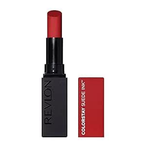 Buy REVLON Lipstick, ColorStay Suede Ink, Built-in Primer, Infused with ...