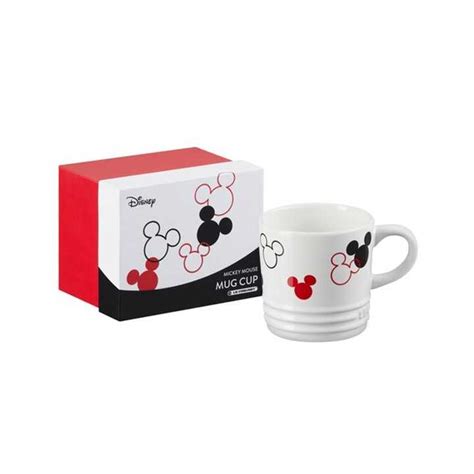 LONDON 200ML CAPPUCCINO MUG MICKY MOUSE WHITE DECAL | LINE SHOPPING