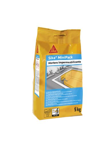 Sika Minipack Mortero Impermeabilizante 5Kg