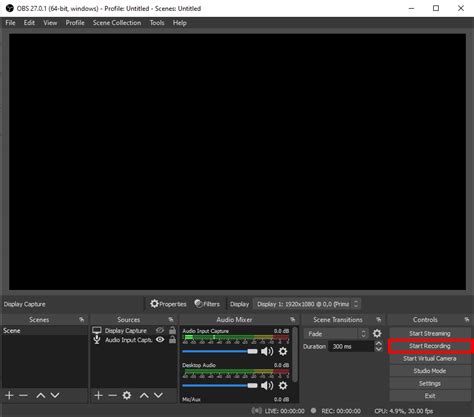 How to Record Video Using OBS 的图像结果