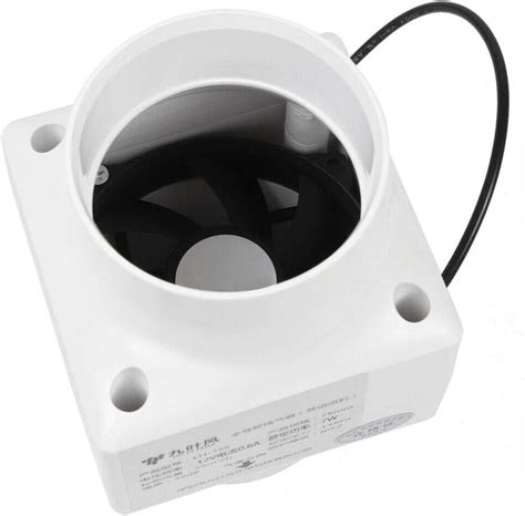 Buy GMSLuu 3 Inline Booster Duct Fan, Ventilation Cooling Exhaust Fan ...