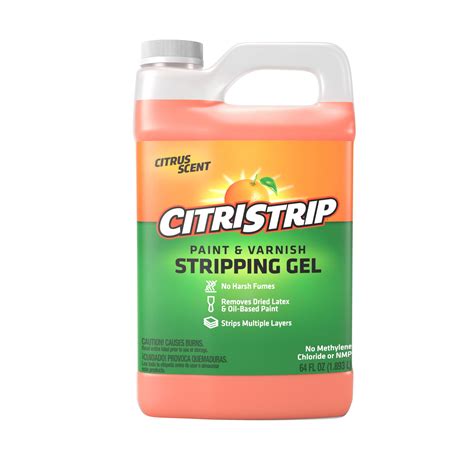 CITRISTRIP® Paint & Varnish Stripping Gel, 64 Oz. - Walmart.com