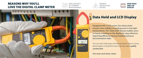 FLUKE 301E – 1000A AC/DC - SLIM & COMPACT CLAMP METER (with TL-75 Test ...