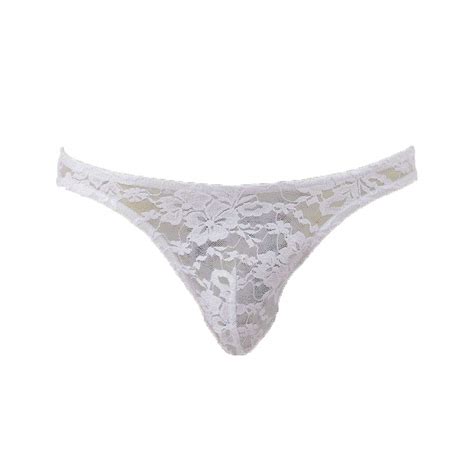 Buy MYZA Men's Polyester & Spandex Half Coverage Lace Comfortable Brief ...