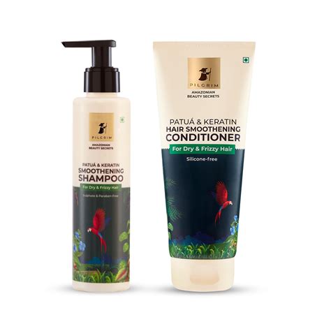 Pilgrim Advanced Patuá & Keratin Smoothing Shampoo And Conditioner, 2 ...