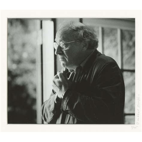Portrait of Joseph Brodsky by Mikhail Lemkhin / c. 1980s.