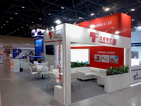 Construction of exhibition stands in Almaty - Custom Trade Show Booth ...