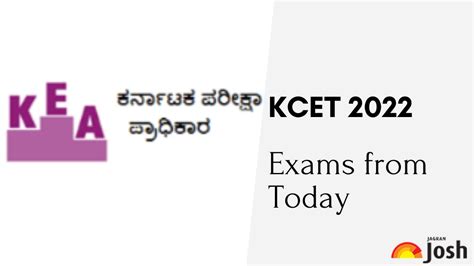 KCET 2022 Exam from today, Surveillance in exam centres, Check details ...