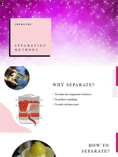 Image result for Methods of Separation Reference