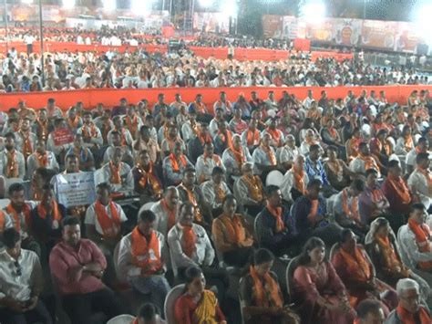 BJP’s grand rally welcomes new state president in Vadodara; CM ...