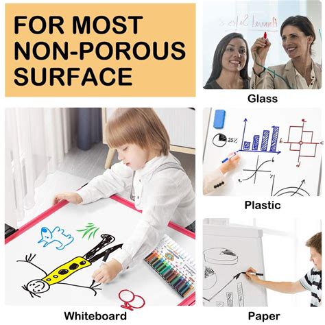 Buy Dry Erase Markers, Shuttle Art 20 Colors Magnetic Whiteboard ...