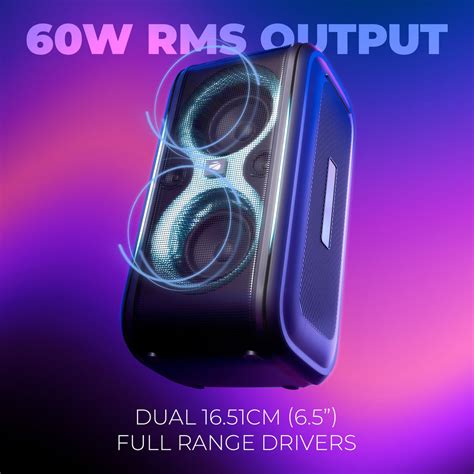 Party Speakers - Bluetooth DJ Speakers for Events | Zebronics